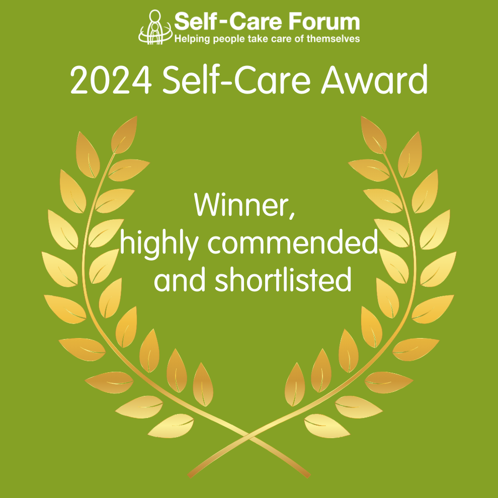 Winner of the Self-Care Award Announced Ahead of National Self-Care Week