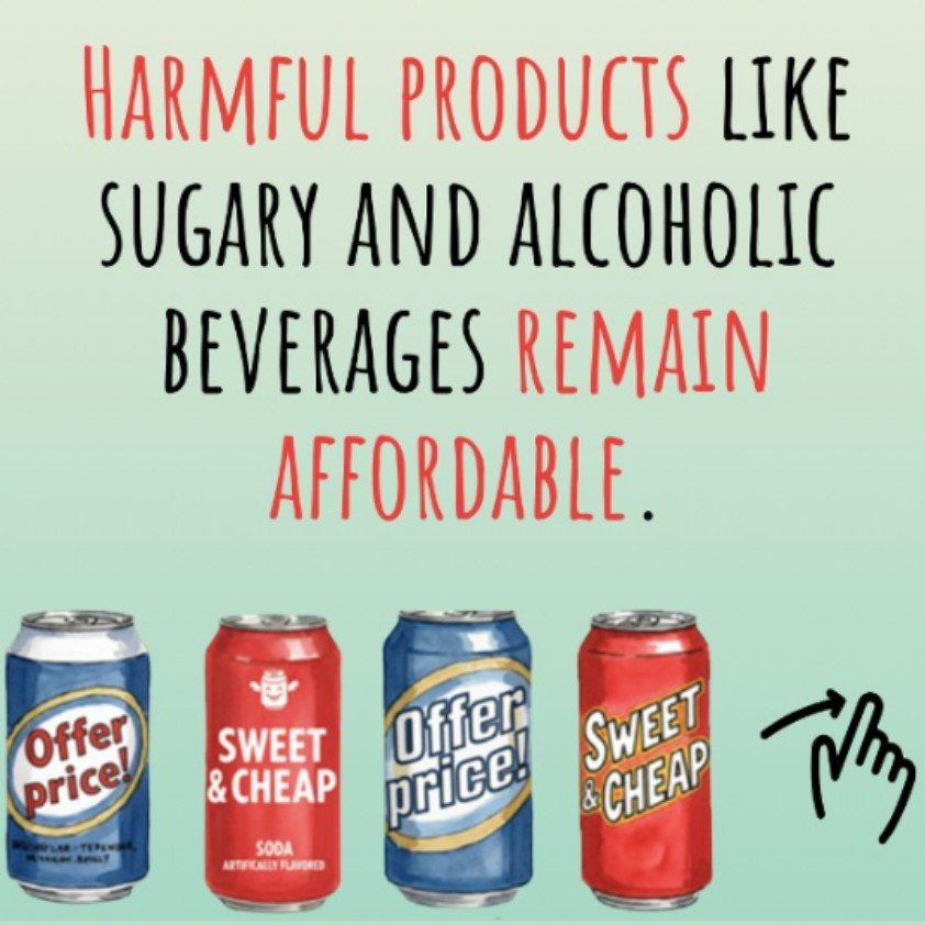 Read more about the article WHO says “harmful” sugary drinks and alcohol too cheap